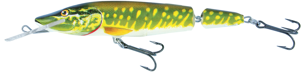 Wobler Salmo Jointed Pike Deep Runner 11cm (14g) - Pike