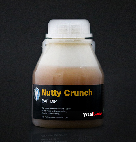 Vital Baits Dip Liquid (250ml) - Nutty Crunch