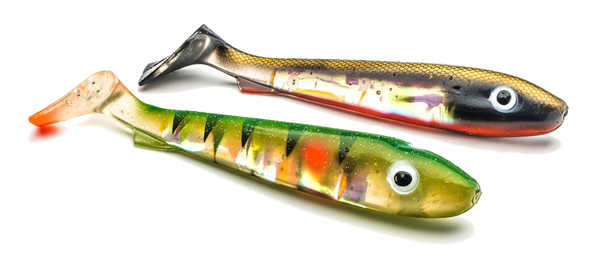 Svartzonker Big McRubber Flash Shad 25cm (2 sztuk) - Shiner & Perch