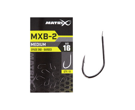 Matrix MXB-2 Barbed Spade End Black Nickel (10szt)