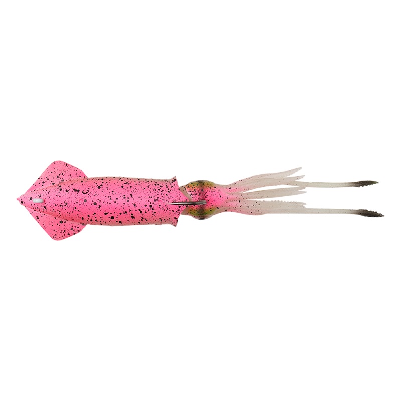 Savage Gear 3D TPE Swim Squid 12,5cm 25gr Sinking (2 sztuki) - Pink/Glow