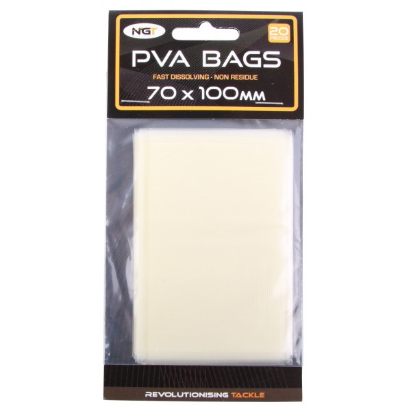 NGT PVA Bags (20pcs) - 70x100