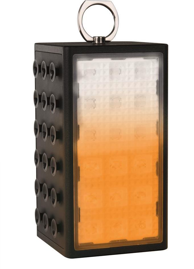 DÖRR Solar Powerbank with LED Light SL-10600 Black, ładowany na USB lub energie słoneczną