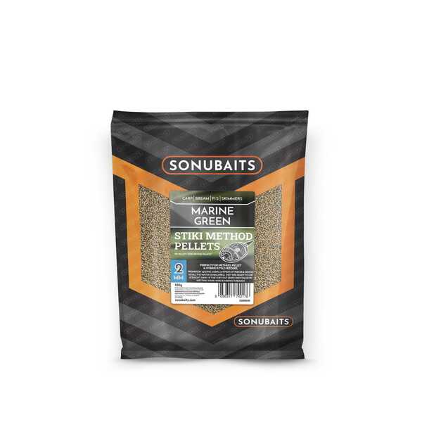 Sonubaits Stiki Marine Green Method Pellets (650g)