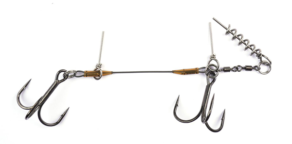 Darts Pike Rig Wire Shallow (kilka opcji) - 2/0: 12cm