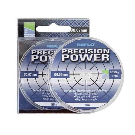 Materiał Przyponowy Preston Reflo Precision Power Nylon 50m