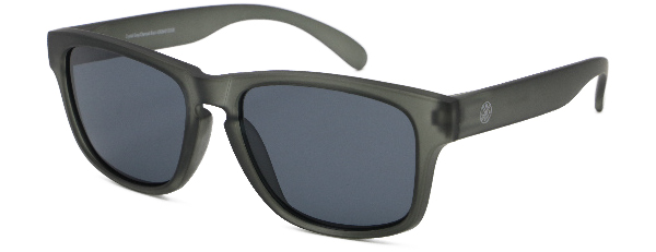 LMAB Sclera Polarized Floating Glasses - Crystal Grey / Charcoal Black