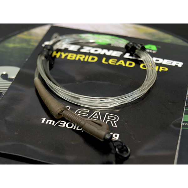 Korda Dark Matter Hybrid Lead Clip Leader - Clear