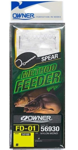 Przypony Owner 50188-FD01 Spear Feeder (10cm) (6 sztuk)