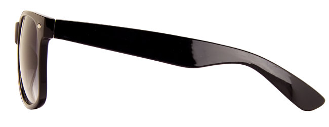 Classic Polarized Okulary przeciwsłoneczne - Black Frame, Grey Lens