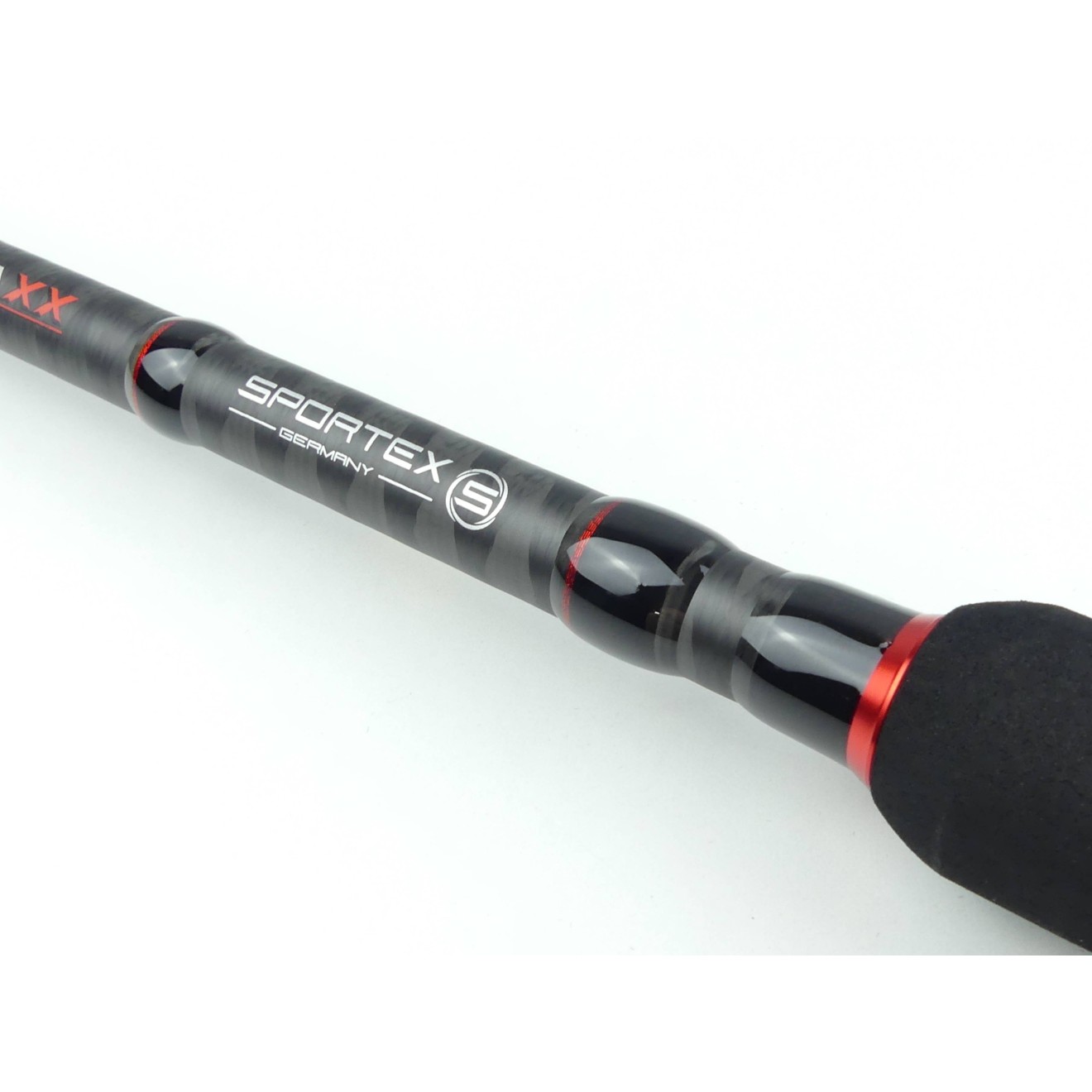 Wędka Sportex Black Pearl Maxx Travel Spin 220cm (25-84g) (4-Częściowa)