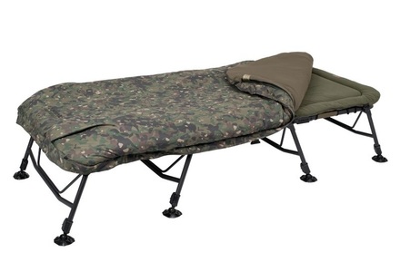 Trakker RLX 8 Wide Camo Bed System Stretcher (ze śpiworem)