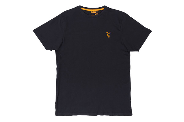 Fox Collection Black Orange T- Shirt