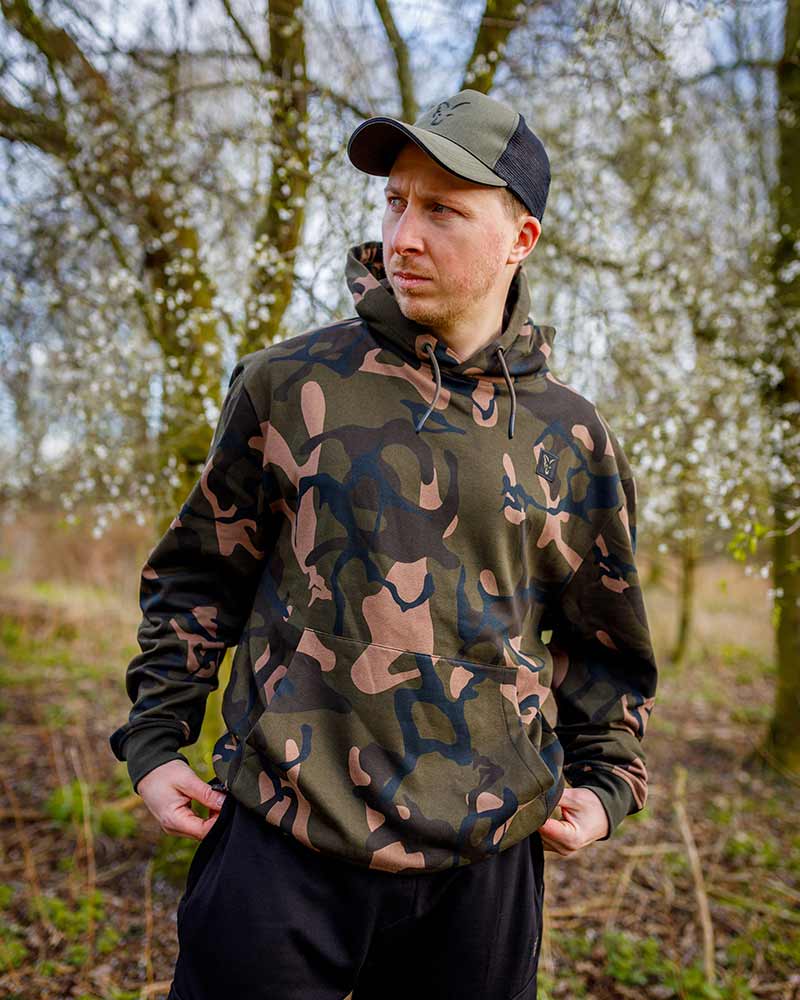 Bluza Wędkarska Fox LW Camo Pullover Hoody