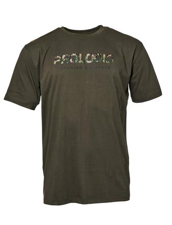 Prologic Camo Letter T-Shirt Olive Green