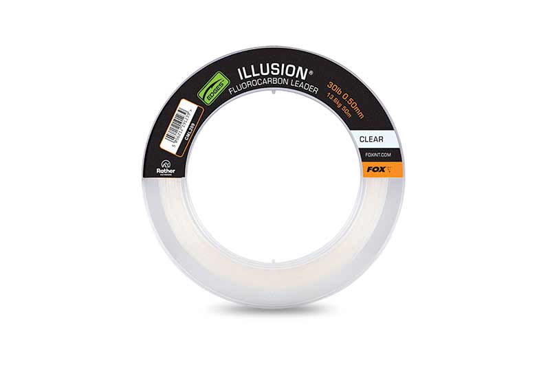 Fox Illusion Fluorocarbon Leader Clear (50m) - 30lb