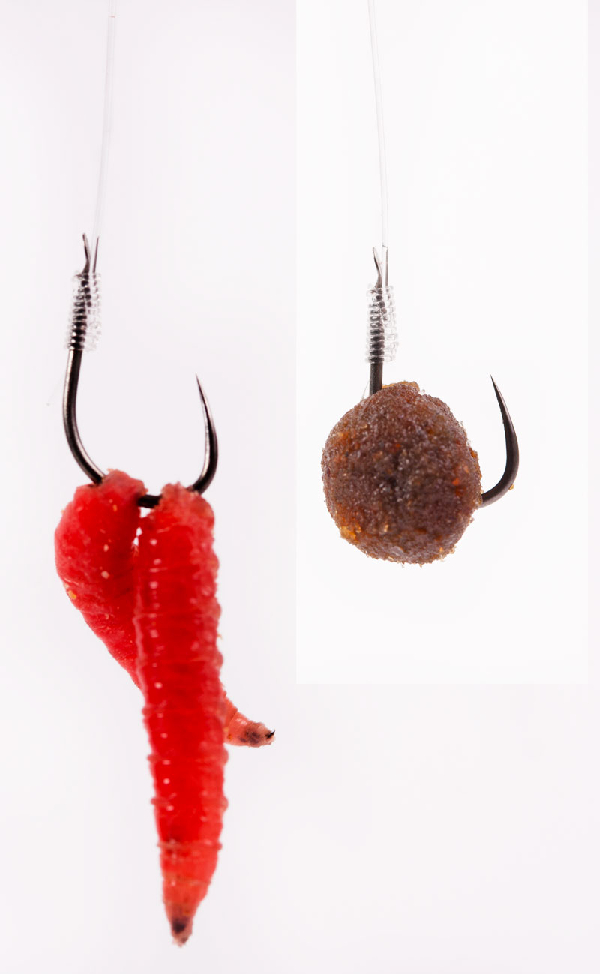 Korum CS Series Barbless Hooks To Nylon Pellet/Maggot
