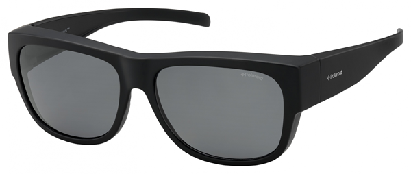 Polaroid PLD 9003/S Suncover Okulary nakładane na korekcyjne - Black frame / grey glasses