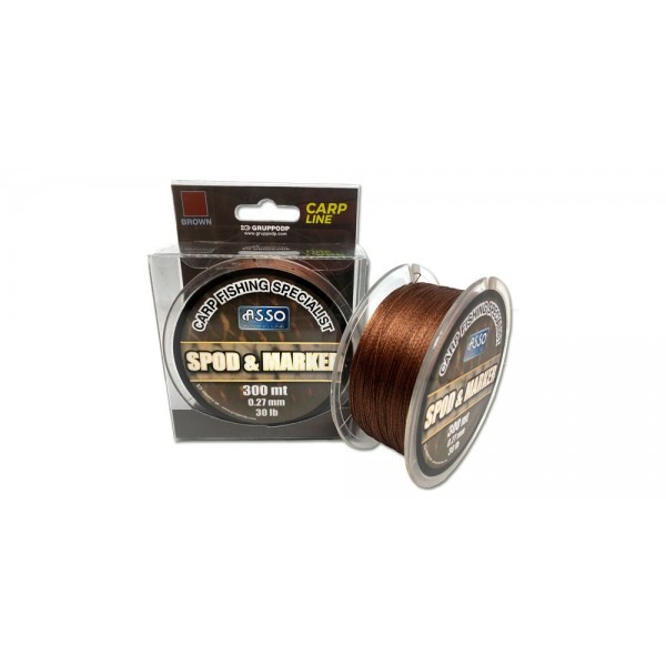 Asso Spod & Marker Braid (300m) - Brown