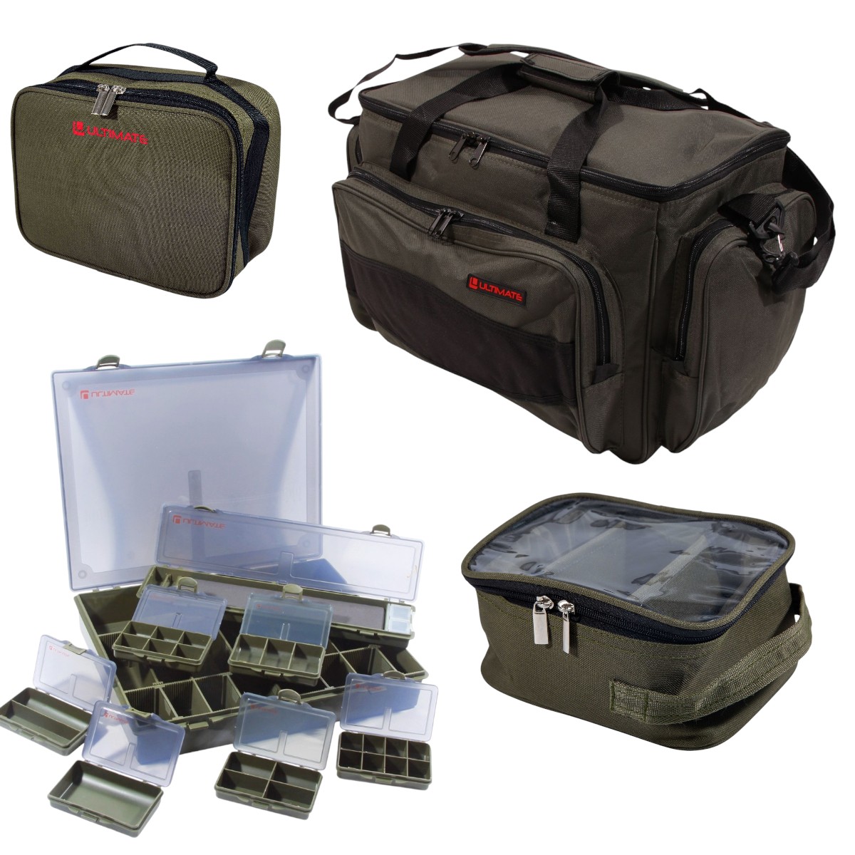 Zestaw Ultimate Carp Luggage Tacklebox Set