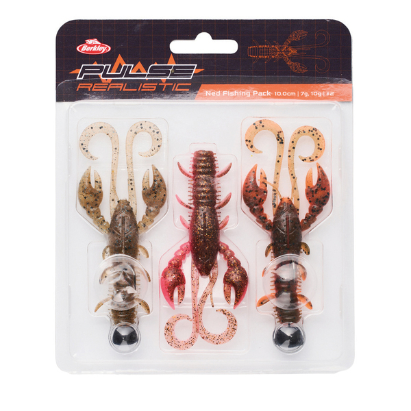 Berkley Ned Fishing Softbait Pack 7/10g Bezołowiowe