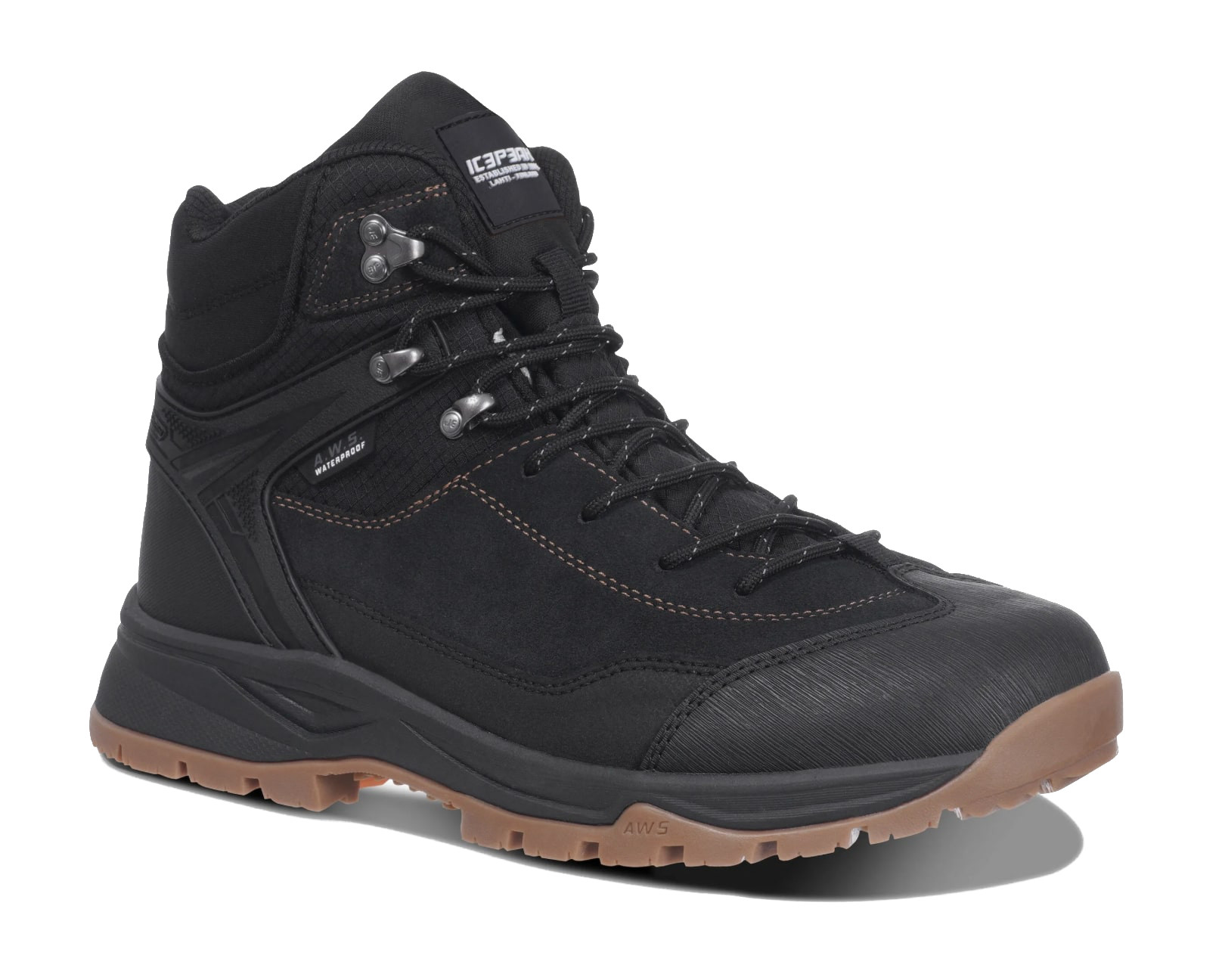 Wiatro/Wodoodporne Buty Outdoorowe Icepeak Abaco MR Antracyt