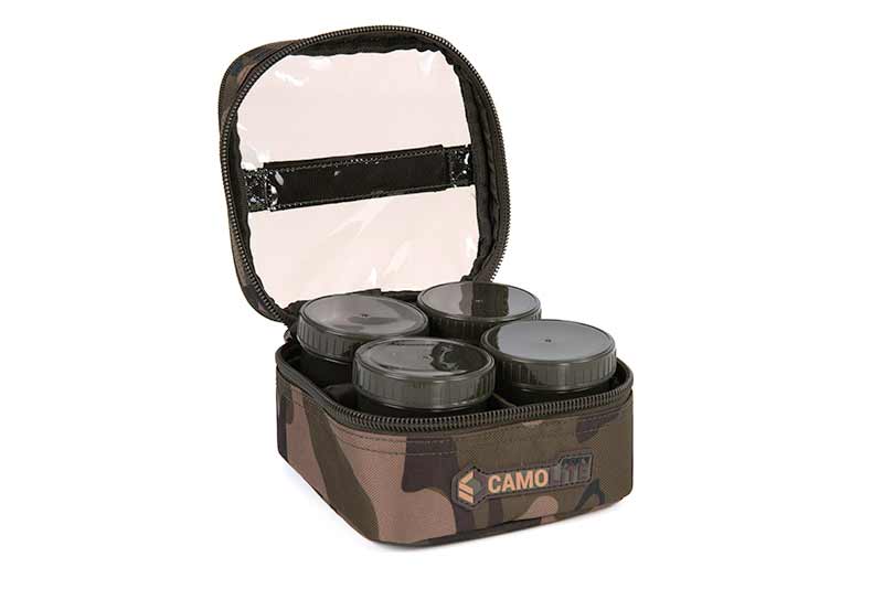 Fox Camolite 6 Pot Hookbait Case (Incl. 6 Pojemników)