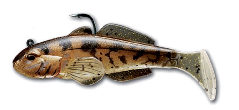 Livetarget Lures Goby Swimbait Natural/Bronze 8.25cm (14g) (3 Sztuki)