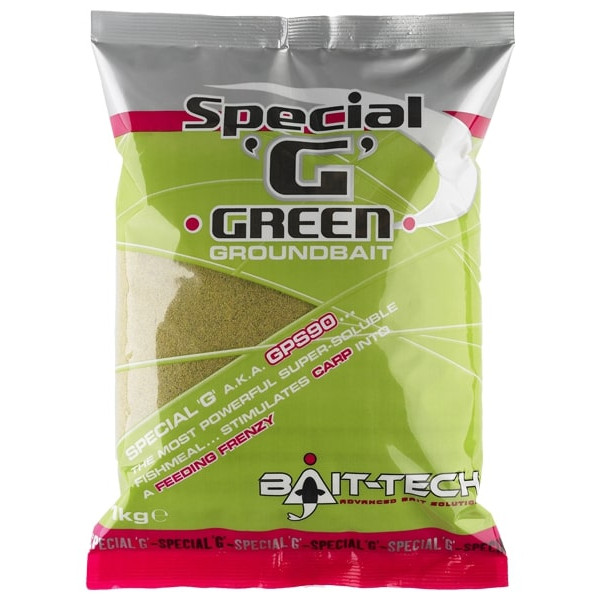 Zanęta Bait-Tech Special G Groundbait (1kg) - Green