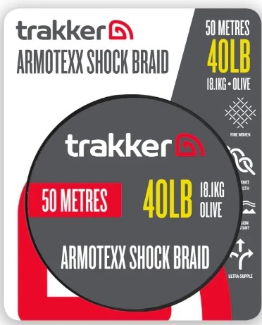 Plecionka Przyponowa Trakker Armotexx Shock Braid Leader 0.40mm (18.1kg)