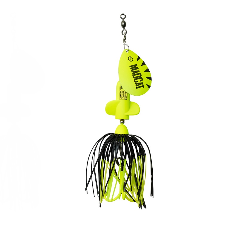 Błystka Sumowa Madcat A-Static S Spinner (65g) - Fluo Yellow UV