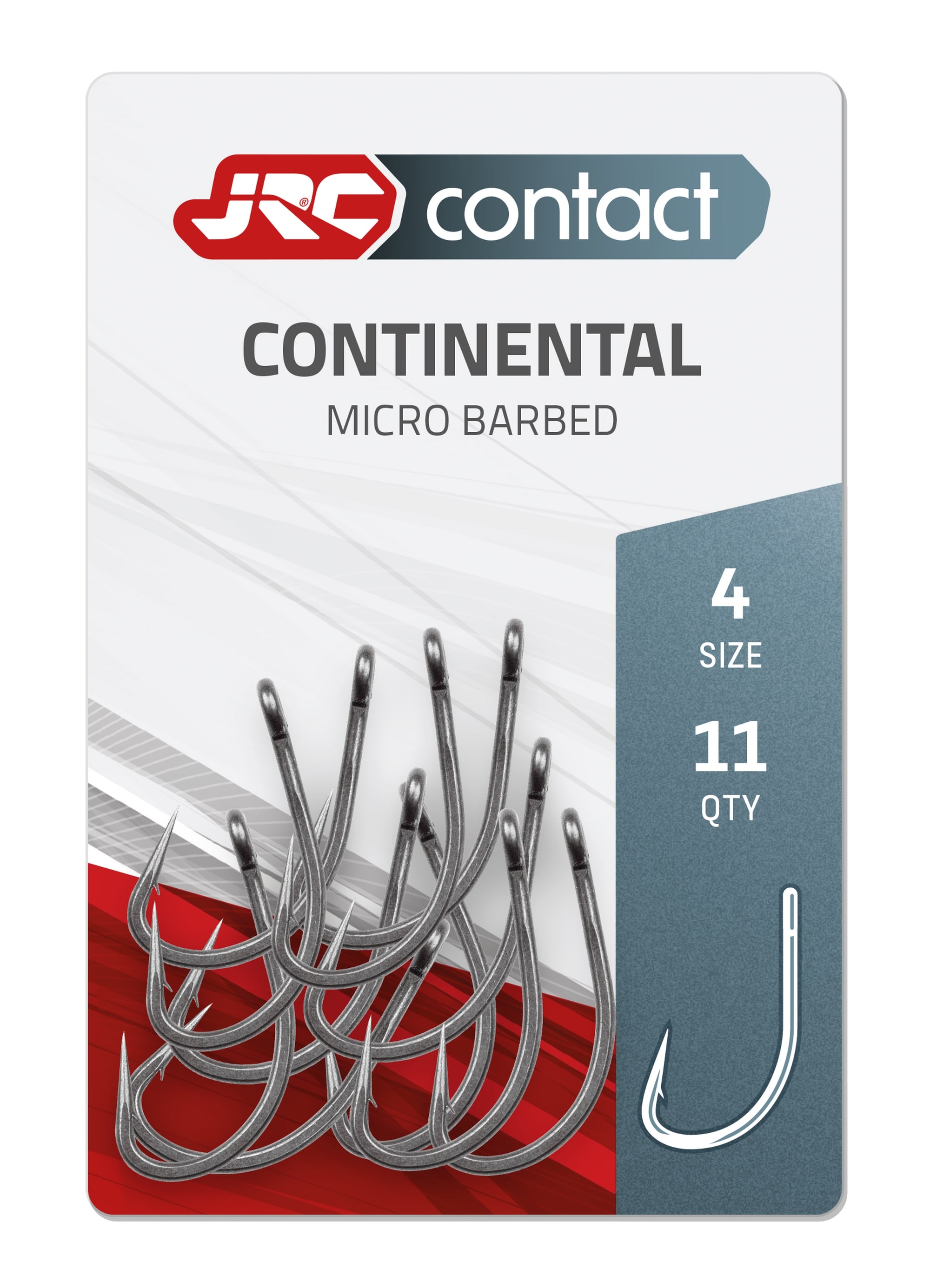 Haczyki Karpiowe JRC Continental (11 sztuk)