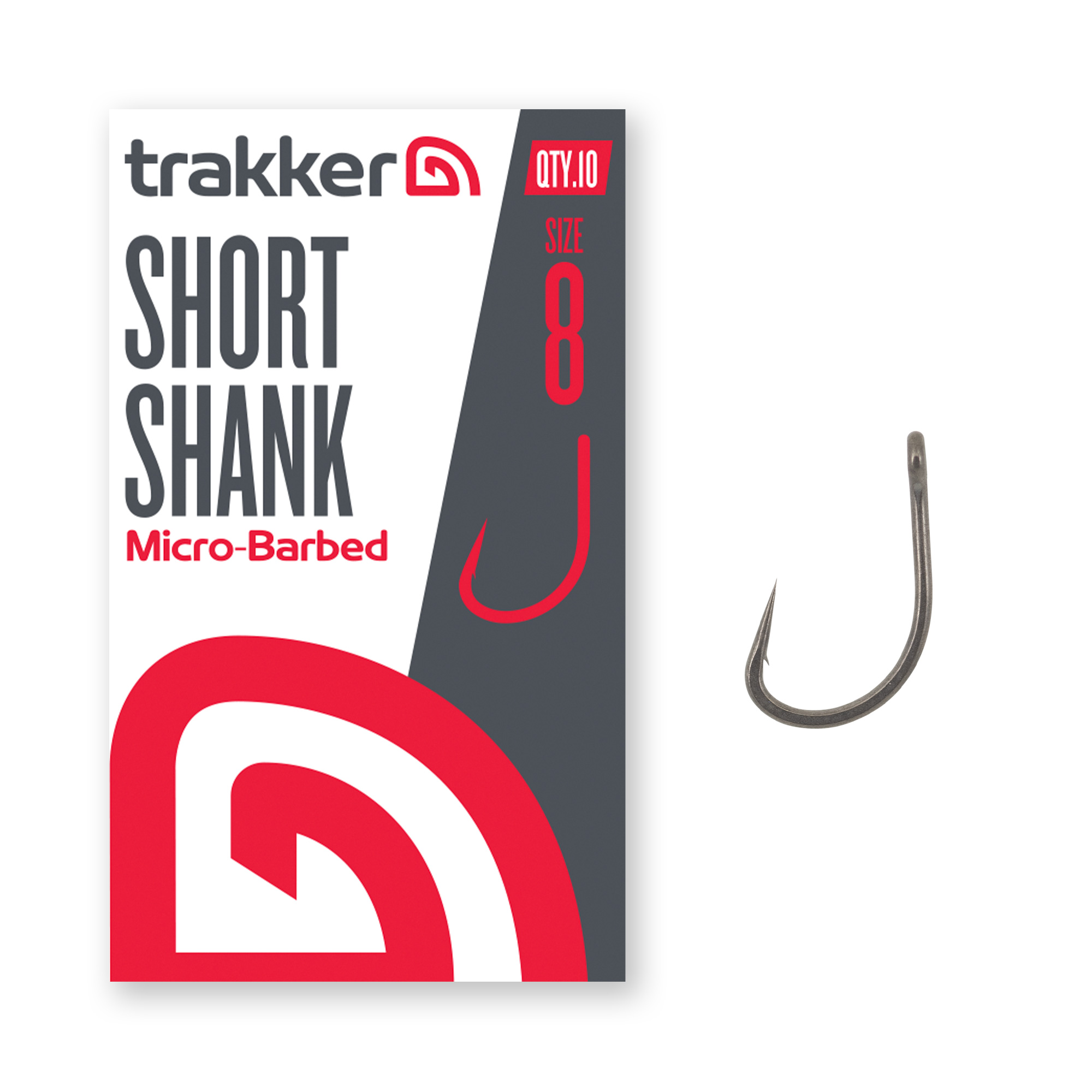 Trakker Short Shank Hooks Barbless (10 sztuk)