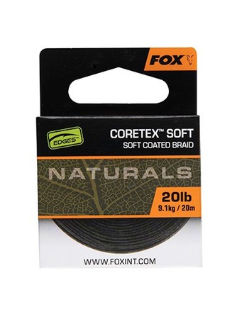 Materiał Przyponowy Fox Edges Naturals Coretex Soft Hooklink (20m)