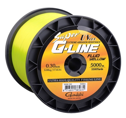 Żyłka Wędkarska Gamakatsu Super G-Line Fluo Monofilament (5000m)