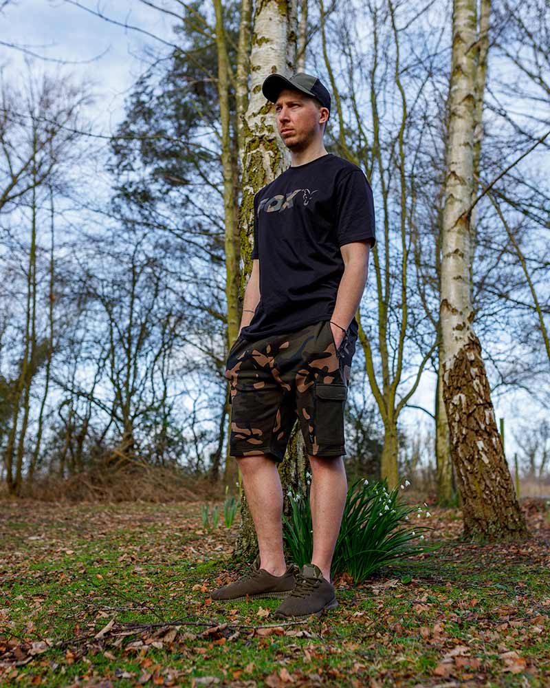 Spodenki Wędkarskie Fox LW Camo Jogger Short