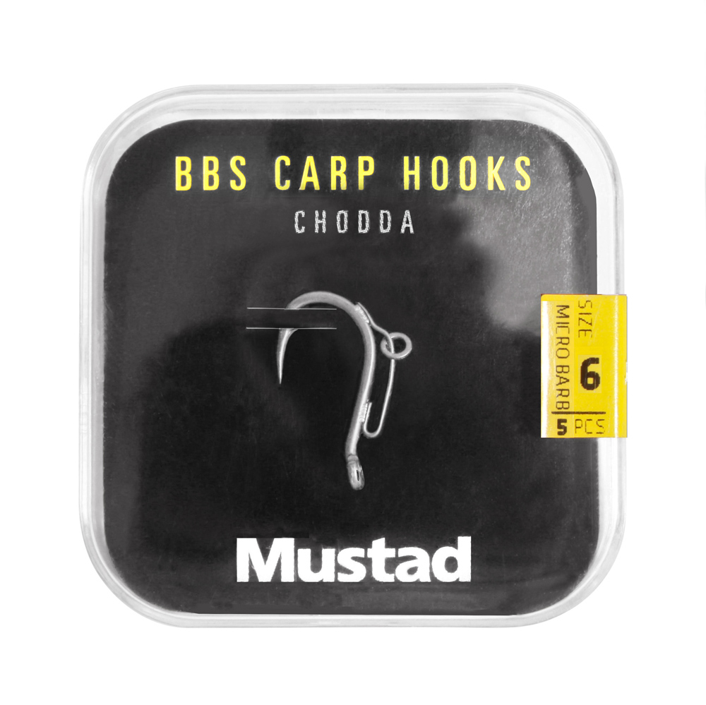 Haczyki Karpiowe Mustad BBS 30 Carp Hooks Pack (6 packages + Multi Box)