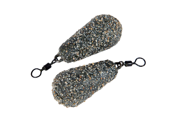 Ciężarek Karpiowy Ultimate Distance Swivel Dark Gravel (2 sztuki)