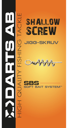 Darts Shallow Screw, 5 sztuk