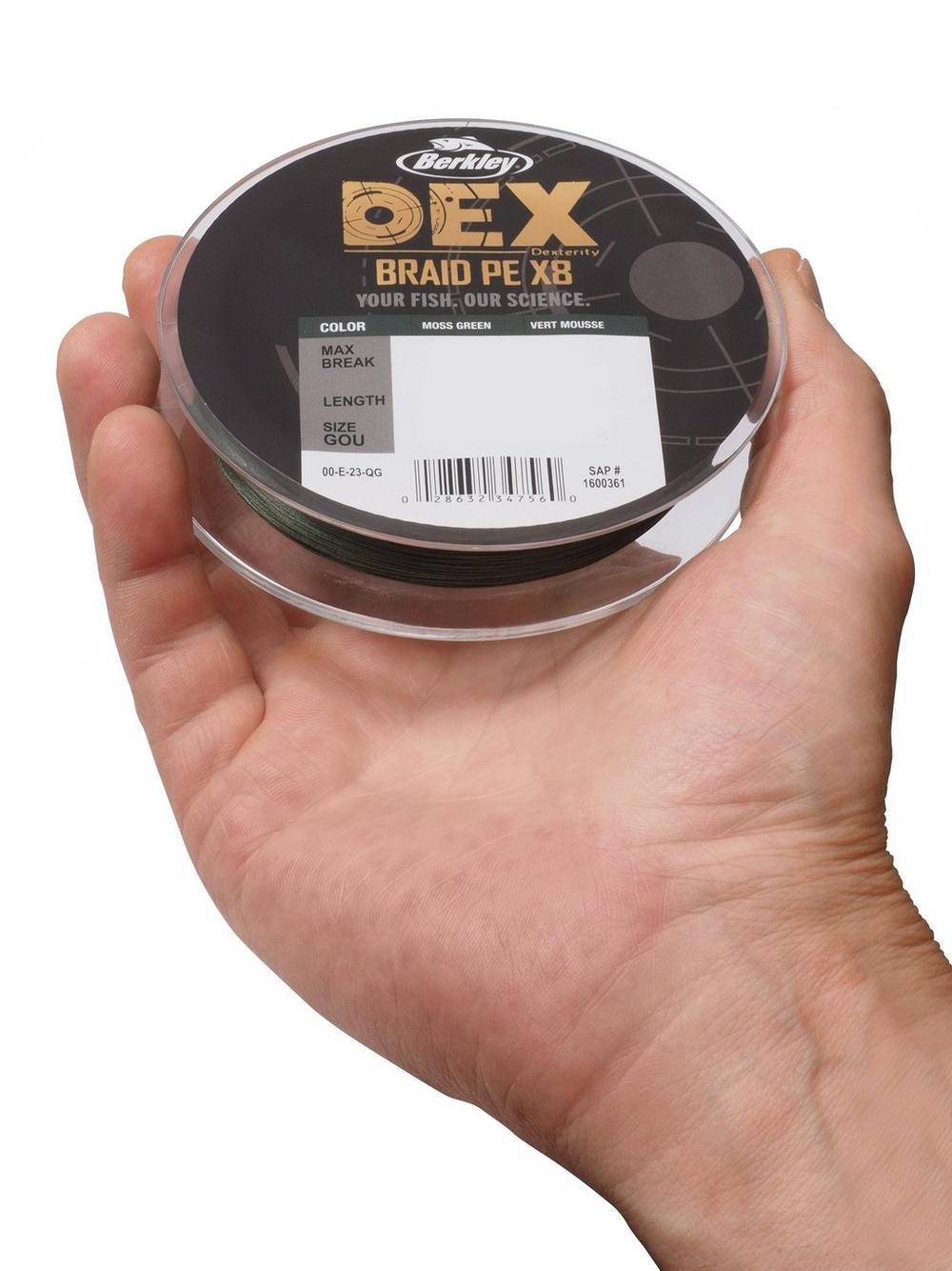 Plecionka Berkley Dex X8 PE Moss Green (150m)