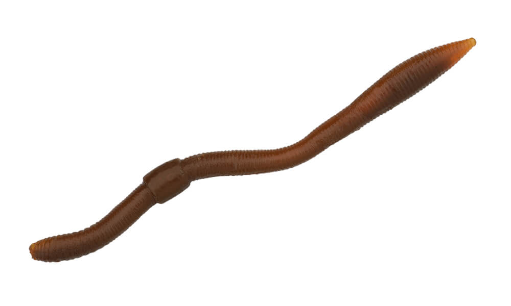 Spro Freestyle Twitch Worm 10.6cm 2g (8 sztuk) - Natural Brown