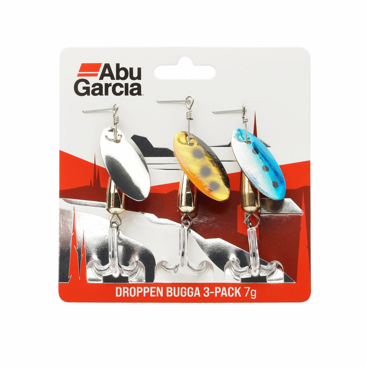 Błystki Obrotowe Abu Garcia Droppen Bugga 3-Pack - 7.0g