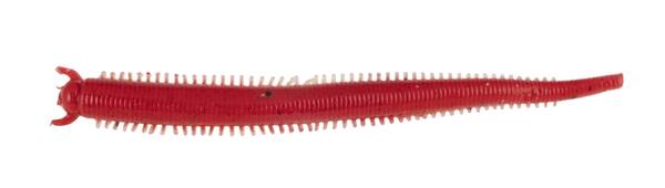 Berkley Gulp! Saltwater Fat Sandworm 4in Shad (10 sztuk) - Red Belly Shrimp