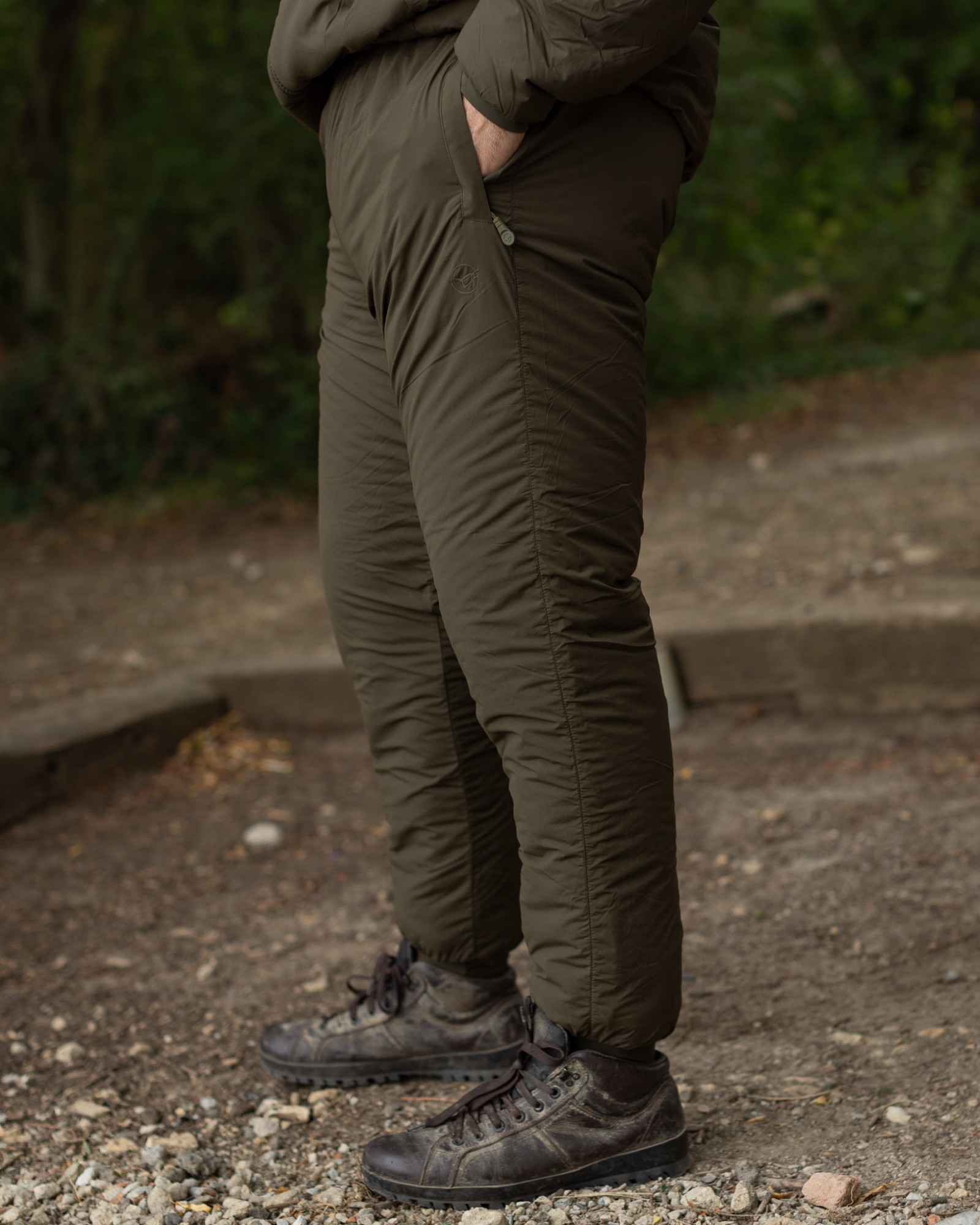 Hydrofobowe Spodnie Korda Insulated Jogger Dark Olive