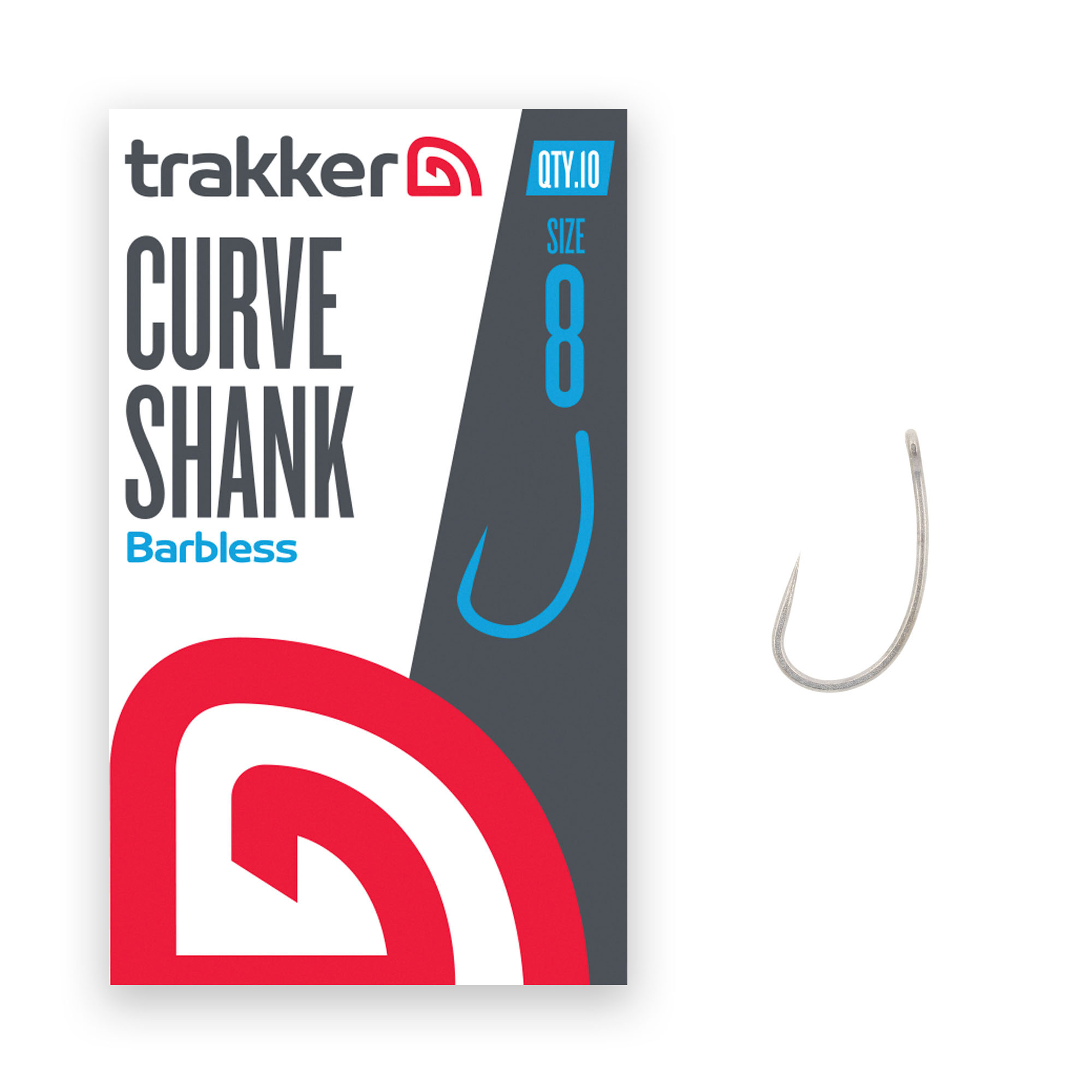 Trakker Curve Shank Hooks Barbless (10pcs)