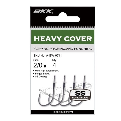 Haczyki BKK Heavy Cover (4 szt.)