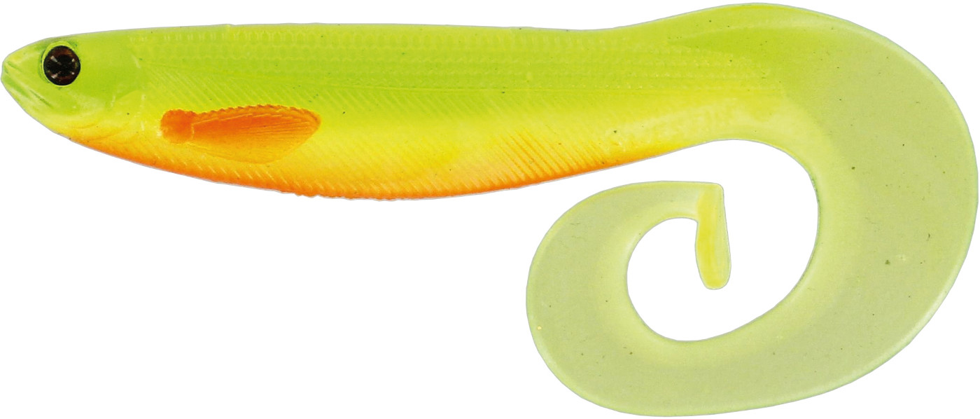 Westin Curlteez Curltail Shad Box 8.5cm (6g) (32 sztuk) - Slime Curd