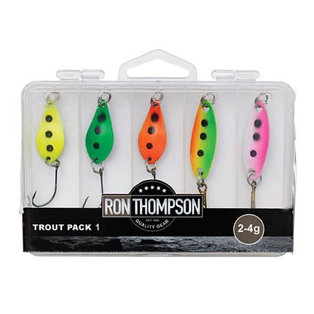 Ron Thompson Trout Pack in Box, 5 pcs