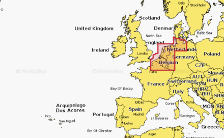 Mapy Navionics+ SD/MSD Card