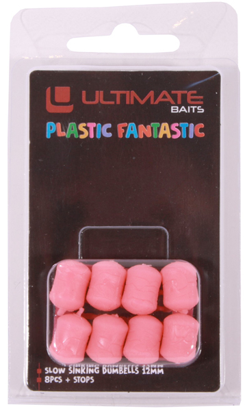 Pudełko Carp Tacklebox, pełne świetnych produktów dla karpiarzy! - Ultimate Baits Dumbels pink